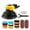 A1 sander sets, variant on Orbit Air Sander Mini Pneumatic Grinder Machine 125mm Hand Sander 5inch Grinding Wheels For Home Car Assessoires Tool ,Easy Operation