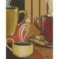 thumbnail image 2 of Wyatt Jr., Norman 15x18 White Modern Wood Framed Museum Art Print Titled - Another Cup III, 2 of 4