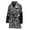 476, variant on Black And White Odin With Wolfs Women Bathrobe One Size Univeral Fits, Odin God Fashion Lightweight Plush Fleece Long Robe For Women