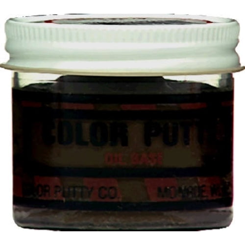 New Color Putty 130 Oil Based Wood Filler Putty, Dark Walnut, 3.68 Oz