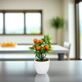 thumbnail image 3 of LABSERRON 1Pack Simulation Potted Fruit Tree Multi Color 26.0X17.0X13.0In for Home Decoration, 3 of 8