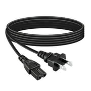PGENDAR 6ft AC Power Cord Cable For Insignia NS-50D550NA15 NS-50DF710NA19 2-Prong Wire
