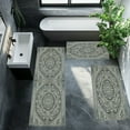 thumbnail image 6 of PALIFEUR Large Bathroom Rugs Sets, Non-Slip Bath Mat Set 3 Piece, Soft Comfortable Washable Bathroom Mat Set, Quicker Dry Bathroom Rug with Toilet Rug, 6 of 8