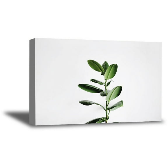 Awkward Styles Green Leaves Canvas Stylish Room Decor Inspirational Canvas Prints Green Foliage Room Decor Green Grass Framed Art Inspirational Vinyl Art Beautiful Nature Art Home Decor Ideas