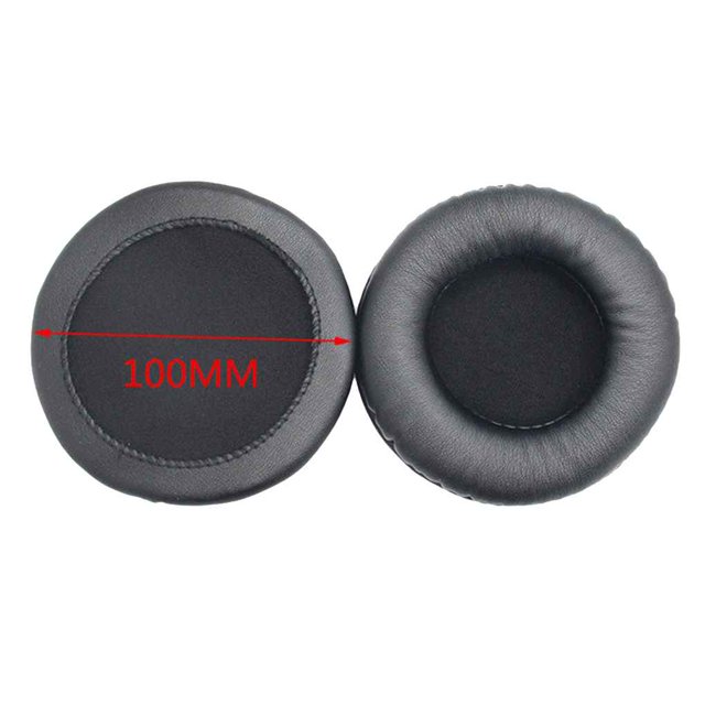 Universal ear cover headset pads headset earcaps sponge headphone cup PU leather earshield cushion