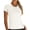 Beige, variant on Ladies Tops and Blouses Compression Shirts Short Sleeve Crewneck Athletic Nylon Workout Tops Yoga Gym Tee Shirts