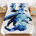 thumbnail image 6 of Shadow Milk Cookie Bedding Sets Comfort 3 Pieces Bedding Set 1 Duvet Cover + 2 Pillowcase Decorative Bedding 79"x90", 6 of 8