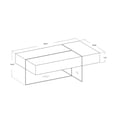 thumbnail image 4 of Jesse Coffee Table with Storage, White, 4 of 4
