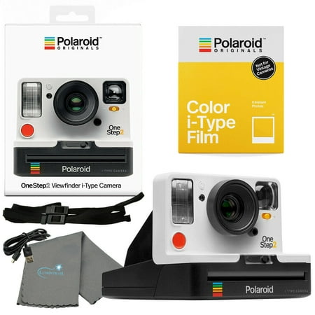 Polaroid Originals 9008 OneStep2 VF Instant Camera - White + Film Pack + (Best Modern Polaroid Camera)