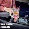 thumbnail image 6 of Golden Retriever Tumbler for Women, 40oz Insulated Stainless Steel Travel Mug with Lid & Straw, Cute Dog Themed Coffee Cup & Water Bottle Gift, 6 of 6