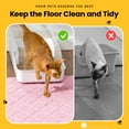 thumbnail image 2 of Conlun Cat Litter Mat, 24" x 17" Premium Durable PVC, Non-Slip, Less Waste, Urine Waterproof, 2 of 9