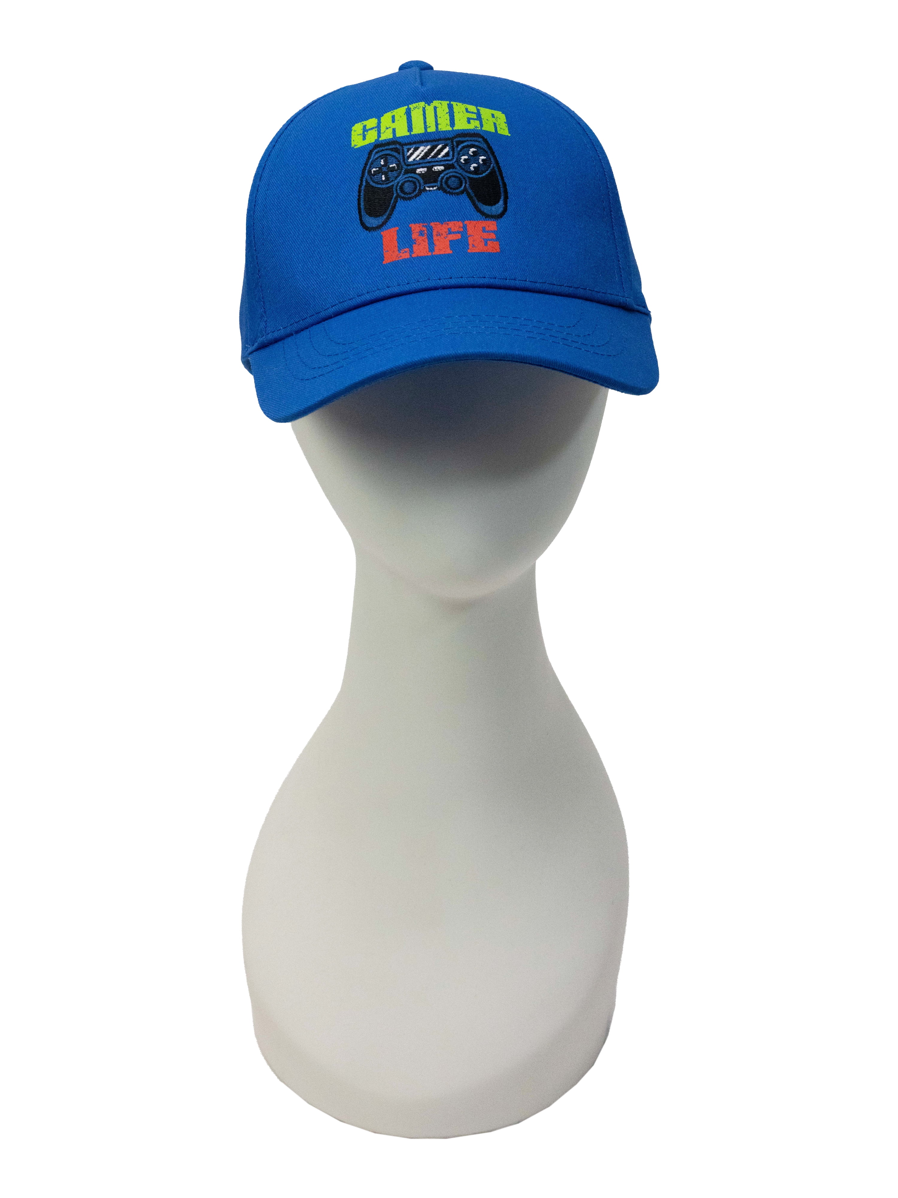 Wonder Nation Boys Gamer Life Baseball Hat One Size Fits Most