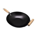 thumbnail image 2 of Sartén Wok Mainstays 35 cm Acero al Carbón con Mango de Madera, 2 of 4