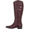thumbnail image 2 of I35 Fawne Flat Riding Boots, Merlot, 2 of 2