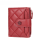 thumbnail image 3 of Cartera corta para mujer, estilo coreano, monedero con cremallera para múltiples tarjetas, tarjetero con hebilla vertical para licencia de conducir, 3 of 6