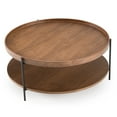 thumbnail image 4 of Modrest Savoy - Modern Walnut Large Coffee Table, 4 of 5