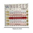 thumbnail image 3 of Up to 65% off! Black Ballpoint Pens Theme Copywriting Ballpoint Pen Funny Nurse Pressing Ballpoint Pen，5ML, 3 of 6