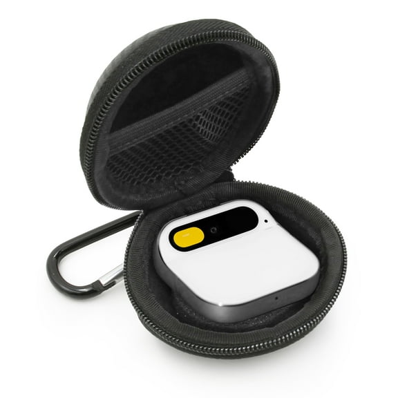 CASEMATIX Carry Case for Humane Ai Pin Wearable Computer and Battery Booster - Includes Travel Case Only