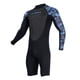 thumbnail image 3 of Traje de neopreno de 2 mm para hombre, traje corto que mantiene el traje húmedo cálido para pesca submarina y natación L, 3 of 8