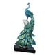 thumbnail image 5 of Estatua decorativa de pavo real, escultura decorativa de pavo real para gabinete L azul, 5 of 9
