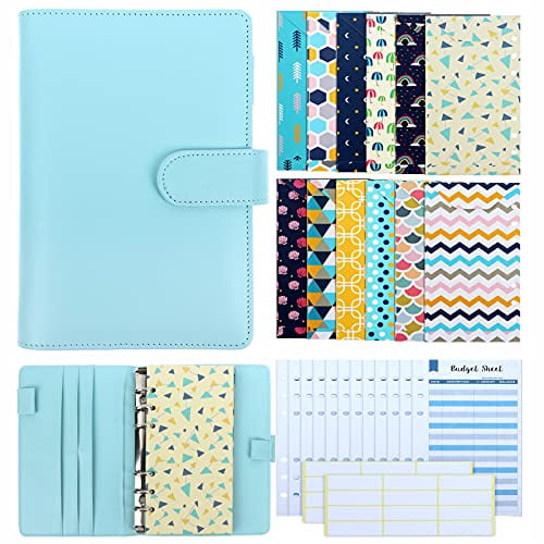 15 Pack Budget Planner Envelopes with Budget Sheets and Label Stickers for Money Saving and Organizing Cash Envelopes System 