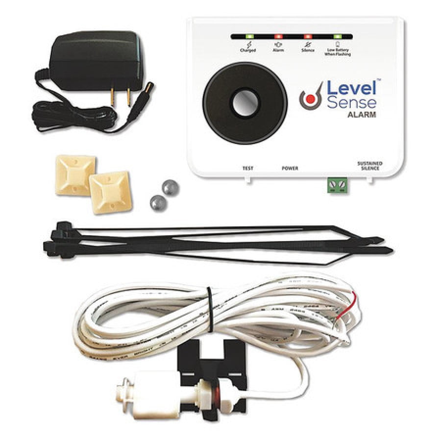 Level Sense Sump Pump Failure Alarm with Rechargeable Battery BackUp