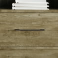 thumbnail image 6 of Castle Place Rustic Wood 1 Drawer Nightstand, Brown Oak, 6 of 8