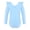 Light Blue, variant on YONGHS Girls Long Sleeve Ballet Leotard Dance Top Gymnastics Bodysuit Ballerina Romper Team wear White 13-14