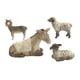 thumbnail image 5 of Juego de belén de 4 figuras de animales Strade Fareast Limited burro caballo oveja pintadas a mano, 5 of 8