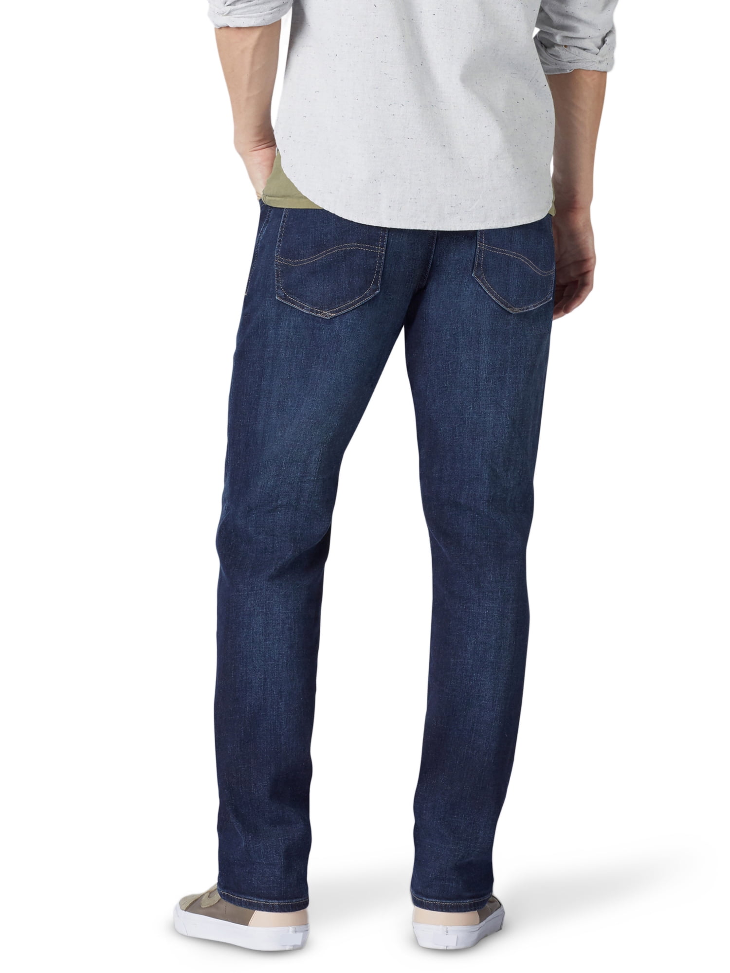 Lee Men’s and Big Men’s Extreme Motion Straight Fit Tapered Leg Jeans