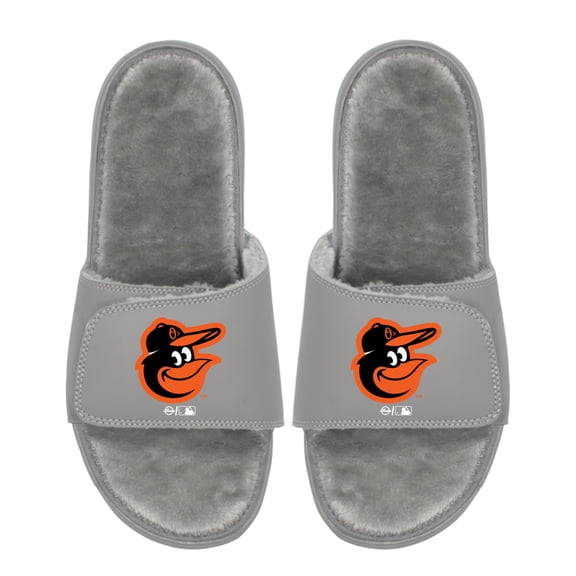 Unisex ISlide Baltimore Orioles Logo Fur Slide Sandals