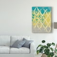 thumbnail image 3 of Trademark Fine Art 'Yellow in the Middle II' Canvas Art by Alonzo Saunders, 3 of 4