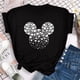 thumbnail image 2 of Disney Mickey Mouse Head Print Women T Shirt Fashion Love Heart T Shirt Harajuku Kawaii Top Tees Casual Short Sleeves Female TopXXL Gao Jinjia LED, 2 of 2