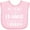 AD-Pink, variant on Inktastic My Aunt is an ER Nurse and a Hero Boys or Girls Baby Bib