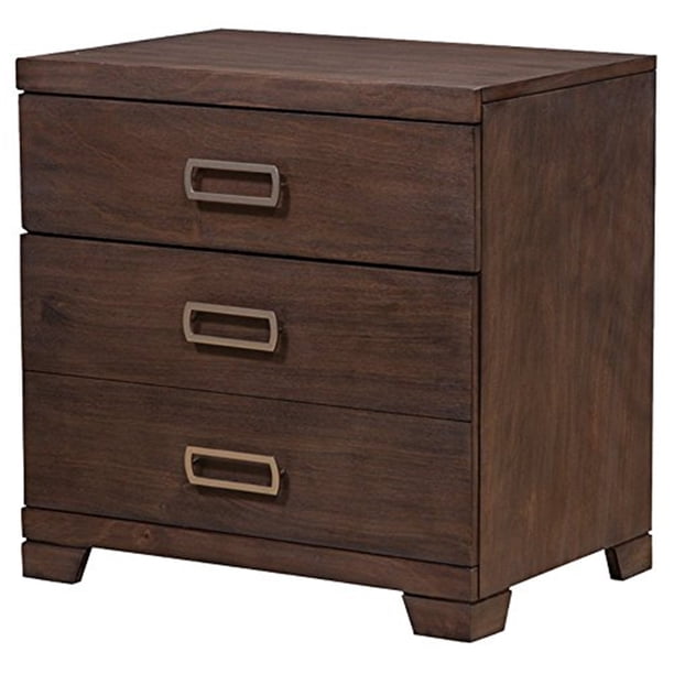 Alpine Furniture Savannah 2 Drawer Nightstand