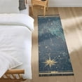 thumbnail image 3 of Yayeee Runner Rug for Bedroom 2'x6' Machine Washable Hallway Non Slip Mat, Dark Star Map, 3 of 8