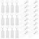thumbnail image 4 of 20pcs Clear Acrylic Keychain Blanks – Rectangle Transparent Keyring Pendants for DIY Crafts, Bag Tags, and Luggage Identification, 4 of 5