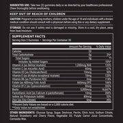 Pete & Pedro BIOTIN Gummies – Daily Supplement For Hair, Skin, Nails, 60 Count