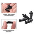 thumbnail image 4 of Uxcell 7.5mm Clavos de reparación para puertas de gabinete, conectores de panel de puerta con resorte, negro, 36 piezas, 4 of 7
