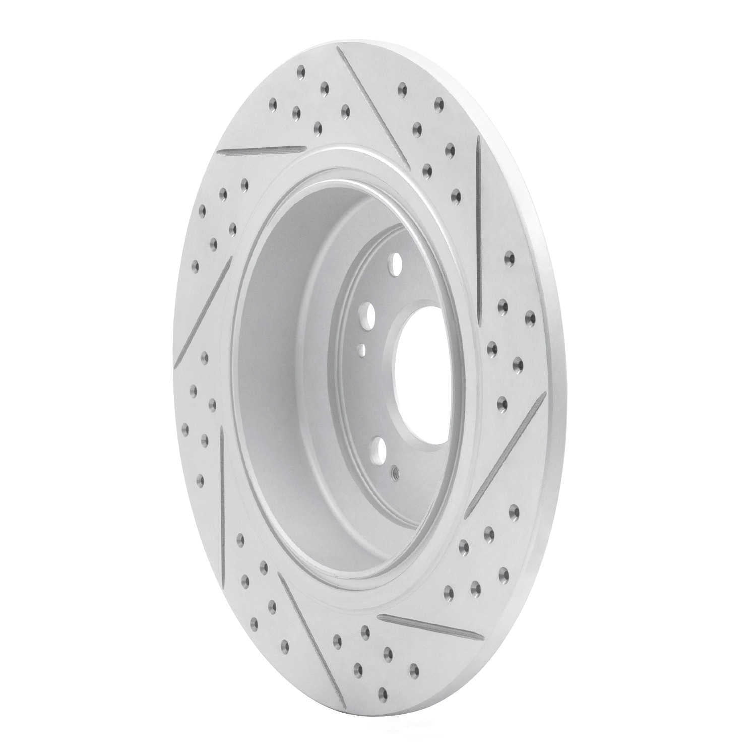 Dynamic Friction Company 830-58023L DFC Geoperformance Rotor - Drilled and Slotted