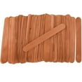 thumbnail image 2 of CraftySticks- 300 Pack, 6 Inch Brown Color, Jumbo Wood Popsicle Sticks for Crafts, Home, School Art, Building, Learning, Wood Tongue Depressor Size, 2 of 5