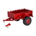 thumbnail image 1 of kokiya RC Crawler Trailer Aluminum Alloy Premium Professional Upgrade DIY Modified with Red, 1 of 10