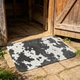 thumbnail image 1 of Cow Print Farmhouses Bathroom Mat Soft Absorbent Non-Slide Shaggys Rug Machines Washable Door Mat For Laundry Room Entryway Indoor Floor Decor, 1 of 7