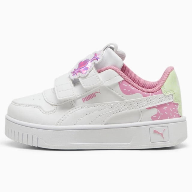 Tenis Puma Carina Street Trolls 2 para Niñas Pequeñas 398901-01 blanco 13