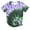 Purple, variant on Lzobxe Women's Tops, Tees & Blouses Casual Short Sleeve Round-Neck Printed Blouse,Sizes S-2XL