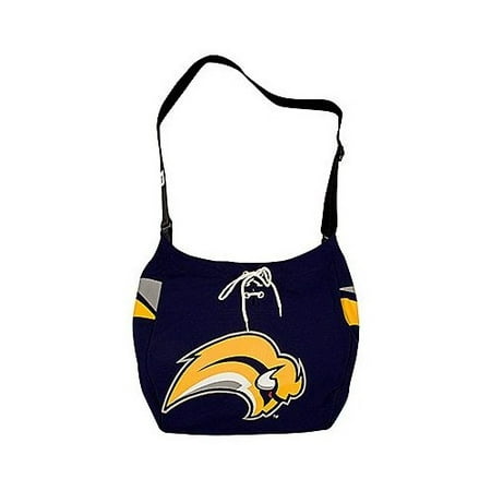 Blue Jersey Purse - Buffalo Sabres NHL Jersey Tote Bag Purse (Approx. 15