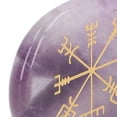 thumbnail image 2 of M Buder Piedras de Cristal Curativo Símbolos Vikingos Meditación Morado (20.0 cm / 7.87 inches), 2 of 9