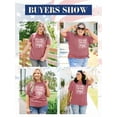 thumbnail image 7 of XCHQRTI It's Fine Womens Graphic Shirt Inspirational Plus Size Tees Everything is Fine Short Sleeve Summer Casual Tops, 7 of 7