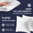 thumbnail image 2 of Almohadas Beckham Hotel Collection, tamaño europeo (juego de 2), 2 of 9