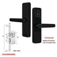 thumbnail image 2 of Smart Door Lock with Handle Keyless Entry Door Lock for Front Door WIFI Lock Smart Life Free App Remote Control Door 35-120mm ,Integrated Smart Home, 2 of 5